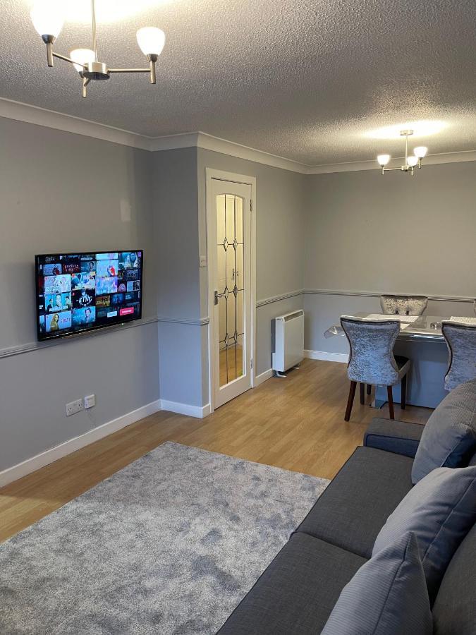 2 Bed Contemporary Apartment Glasgow Free Parking Netflix Sleeps 4 エクステリア 写真